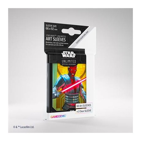 Gamegenic - Star Wars: Unlimited - Art Sleeves Darth Maul